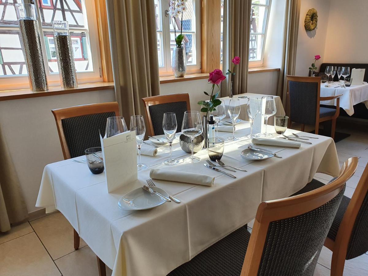 Hotel Restaurant Lamm Rosswag Vaihingen an der Enz Bagian luar foto